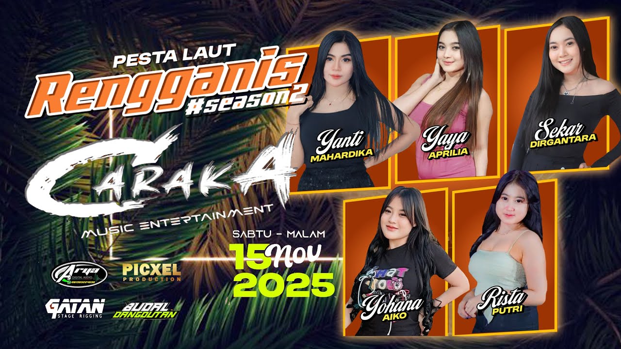 🔴 LIVE STREAM CARAKA MUSIC - PESTA LAUT RENGGANIS SEASON 2 - REMBANG - ARYA AUDIO