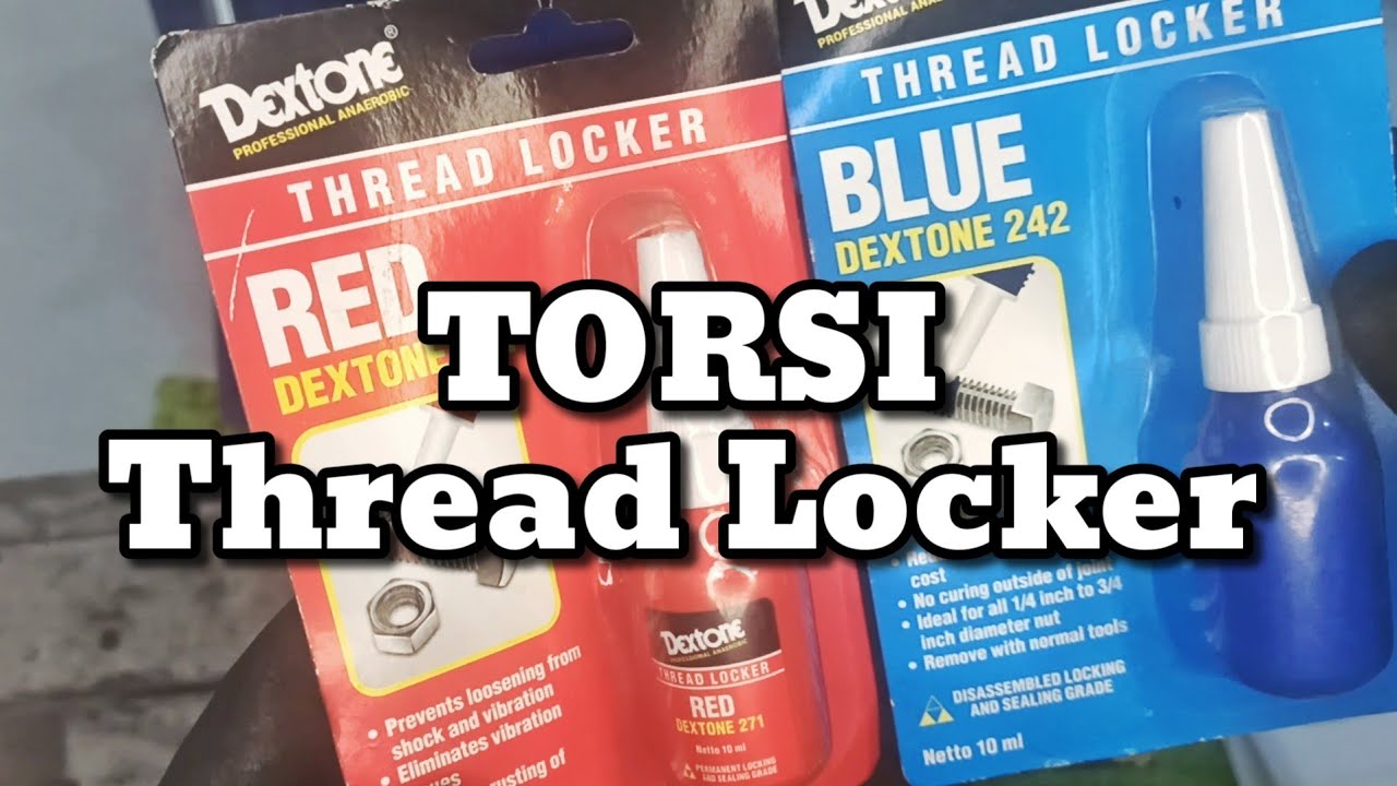 ⚖️Thread locker dextone blue red, ukur torsi pengencangan pengendoran baut yang di lem