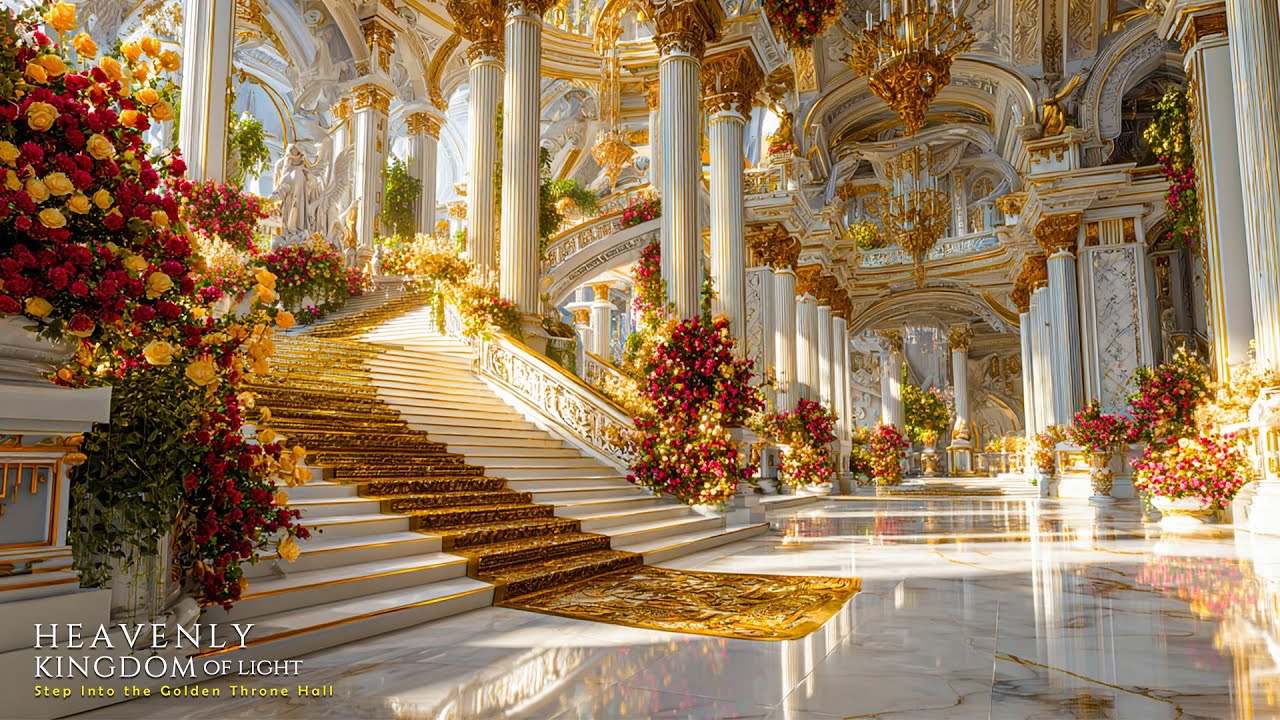 Heavenly Kingdom of Light | Step Into the Golden Throne Hall Above the Clouds