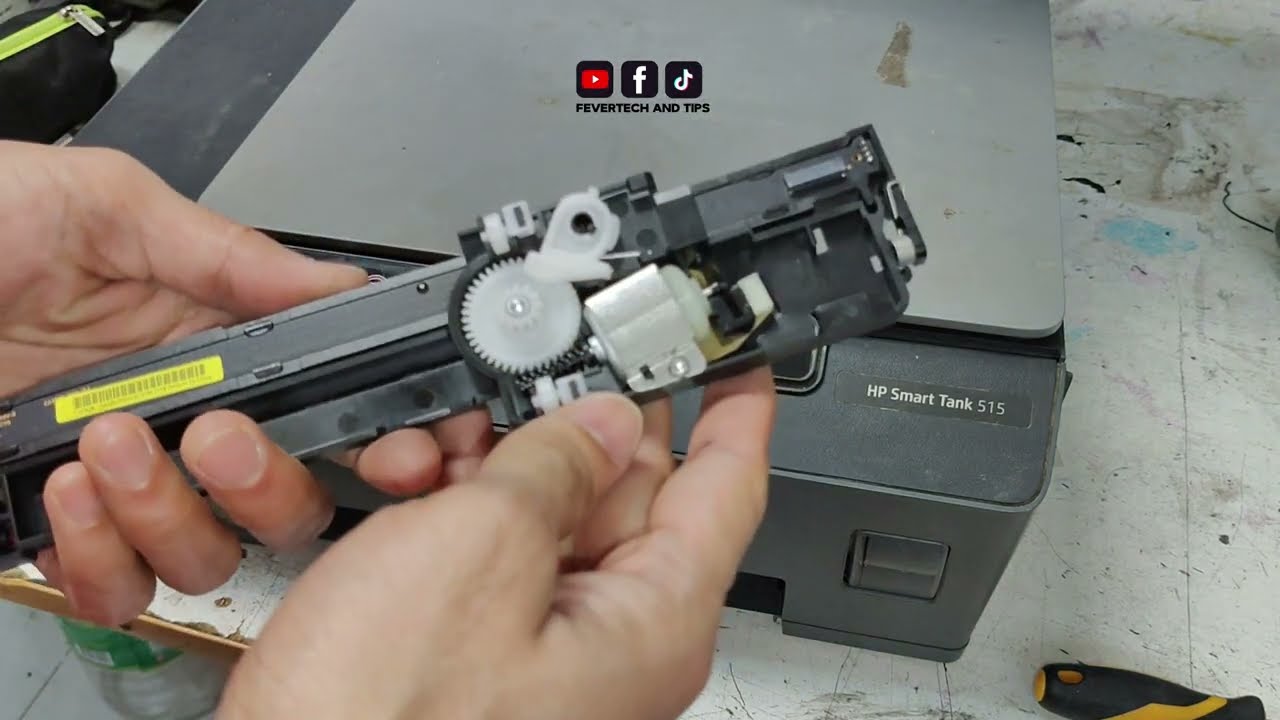 How to repair Hp smart tank 515 bad quality issue and scanner issue | Tagalog #fevertechworks