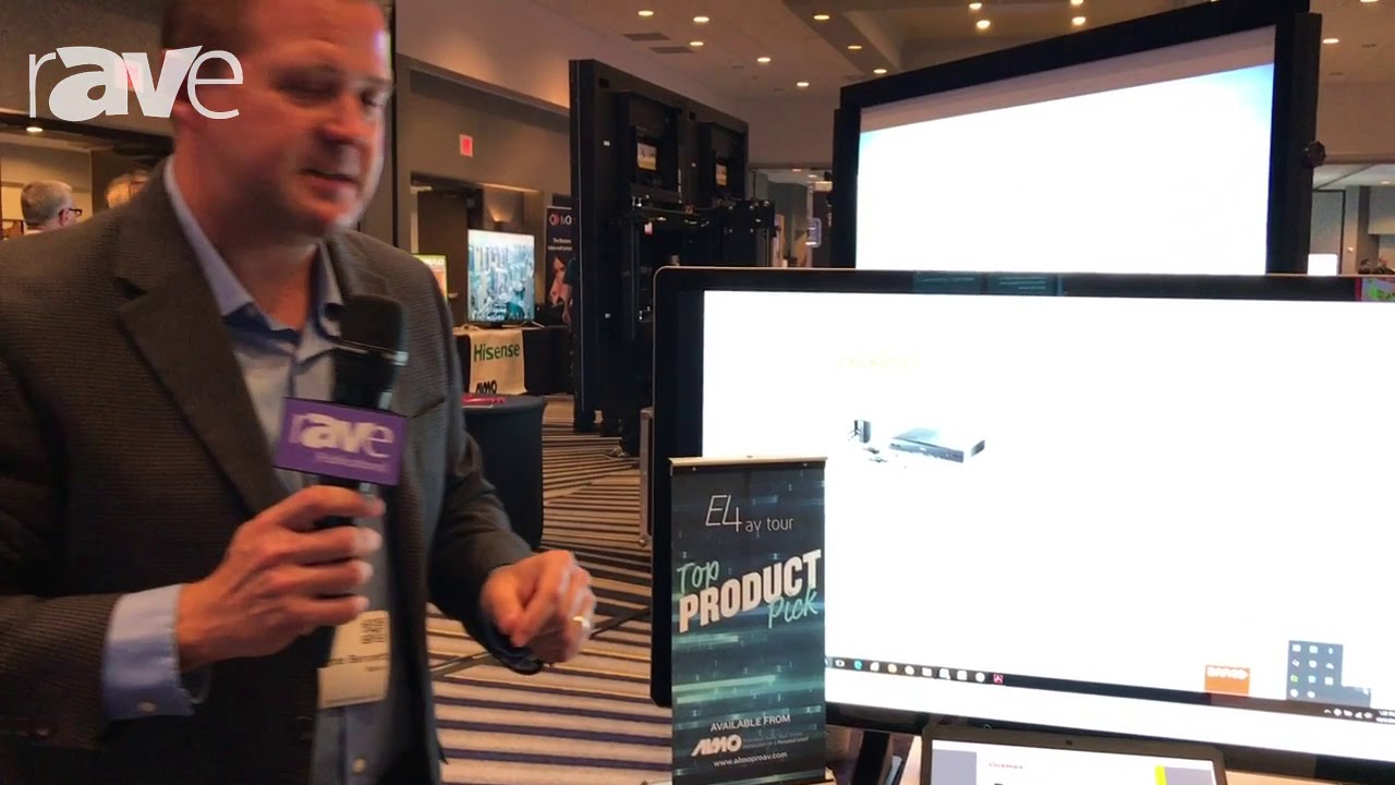 E4 AV Tour: Barco Features the CSE-800 ClickShare Wireless Collaboration Product With Annotation