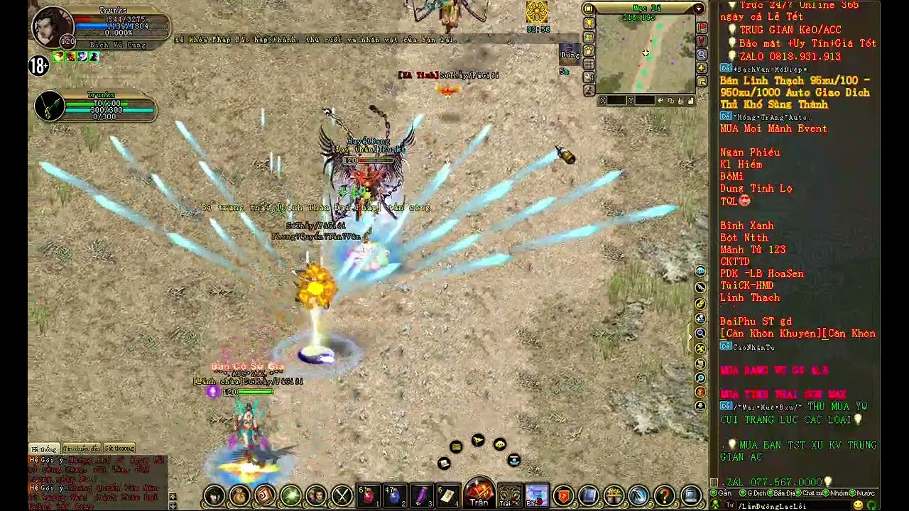 Test dame với dị nh&acirc;n mốc xcvk 351 | Kilothar Game Phong Thần