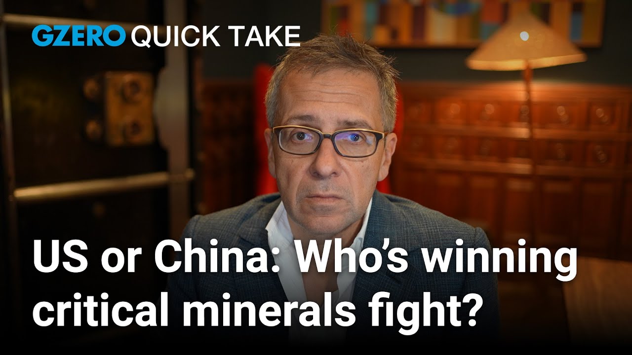 The US, China, and the critical minerals question | Ian Bremmer's Quick Take