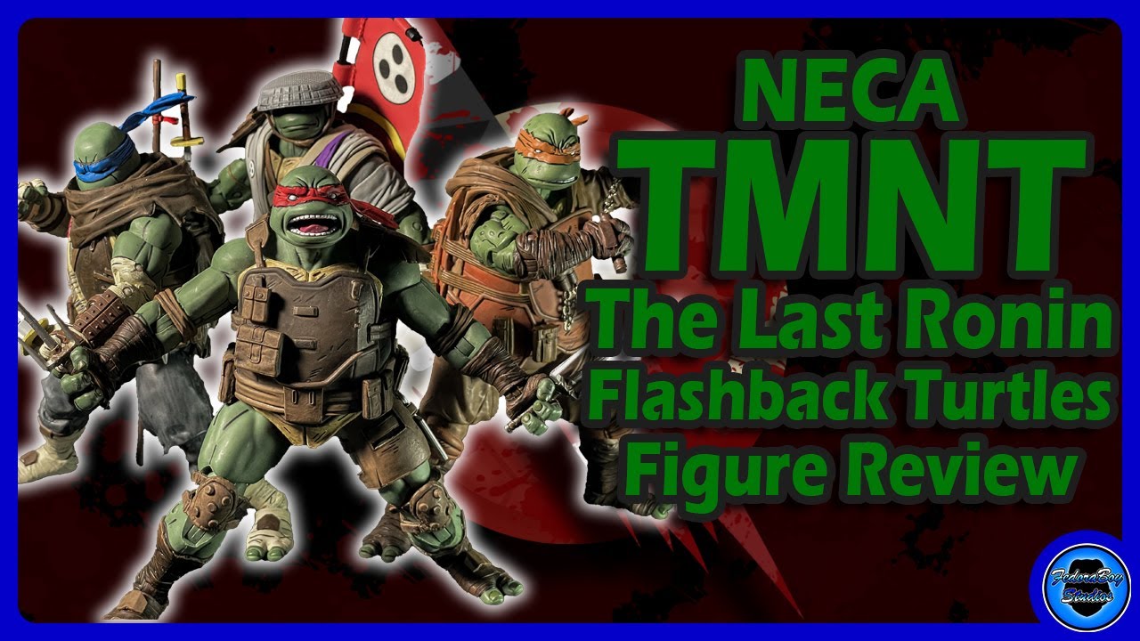 TRAGIC MUTANT NINJA TURTLES! - NECA TMNT: The Last Ronin Flashback Turtles - Figure Review
