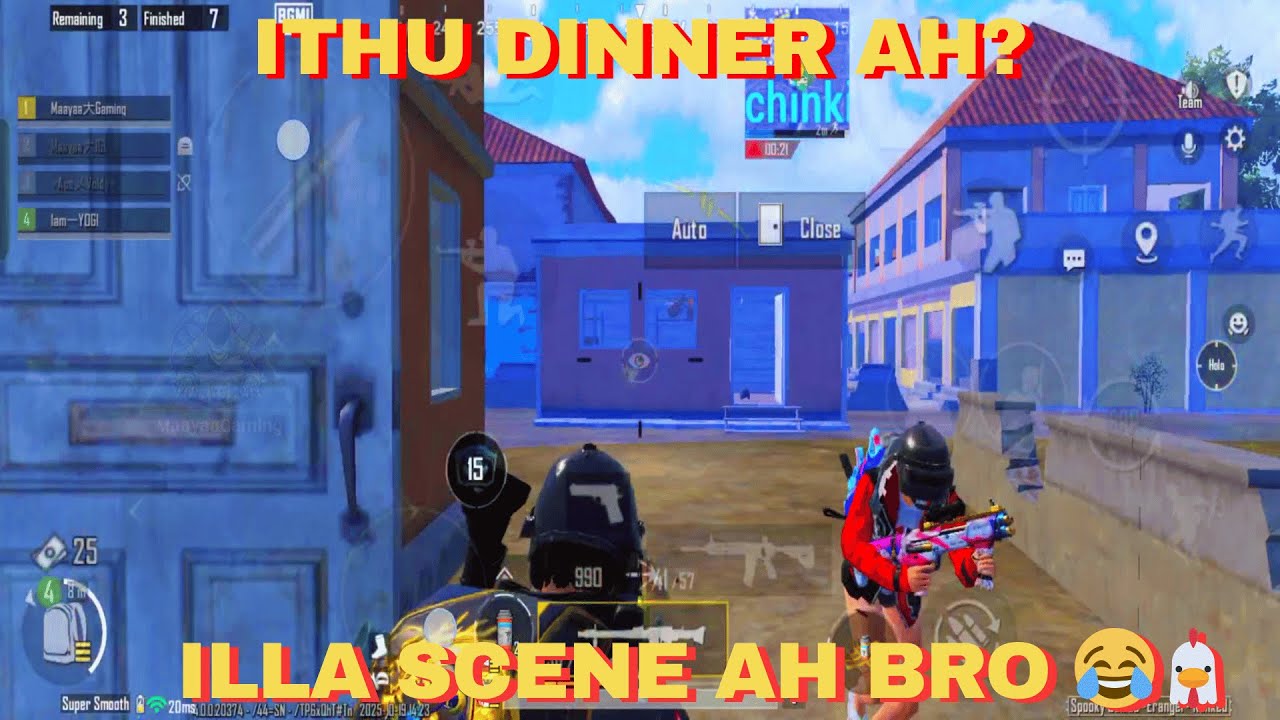 Chicken Dinner ah illa Chicken Run ah? 🐔🤣 | BGMI Tamil Gameplay | Maayaa Gaming