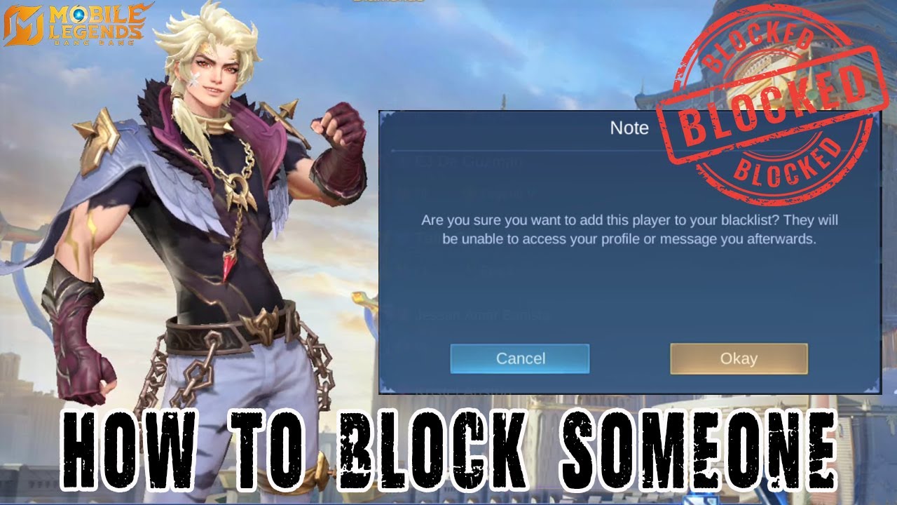 HOW TO BLOCK SOMEONE IN MOBILE LEGENDS 2025 (Updated)
