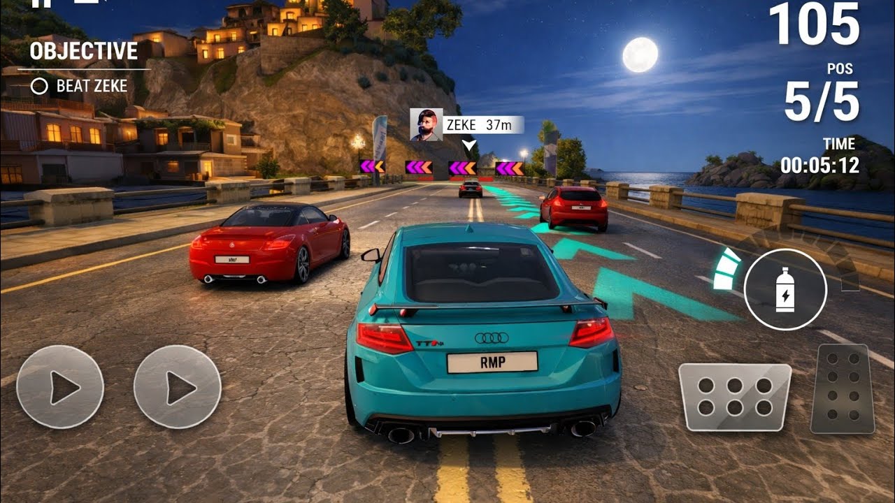 Audi drive और ड्रिफ्ट रेस car pro max में 