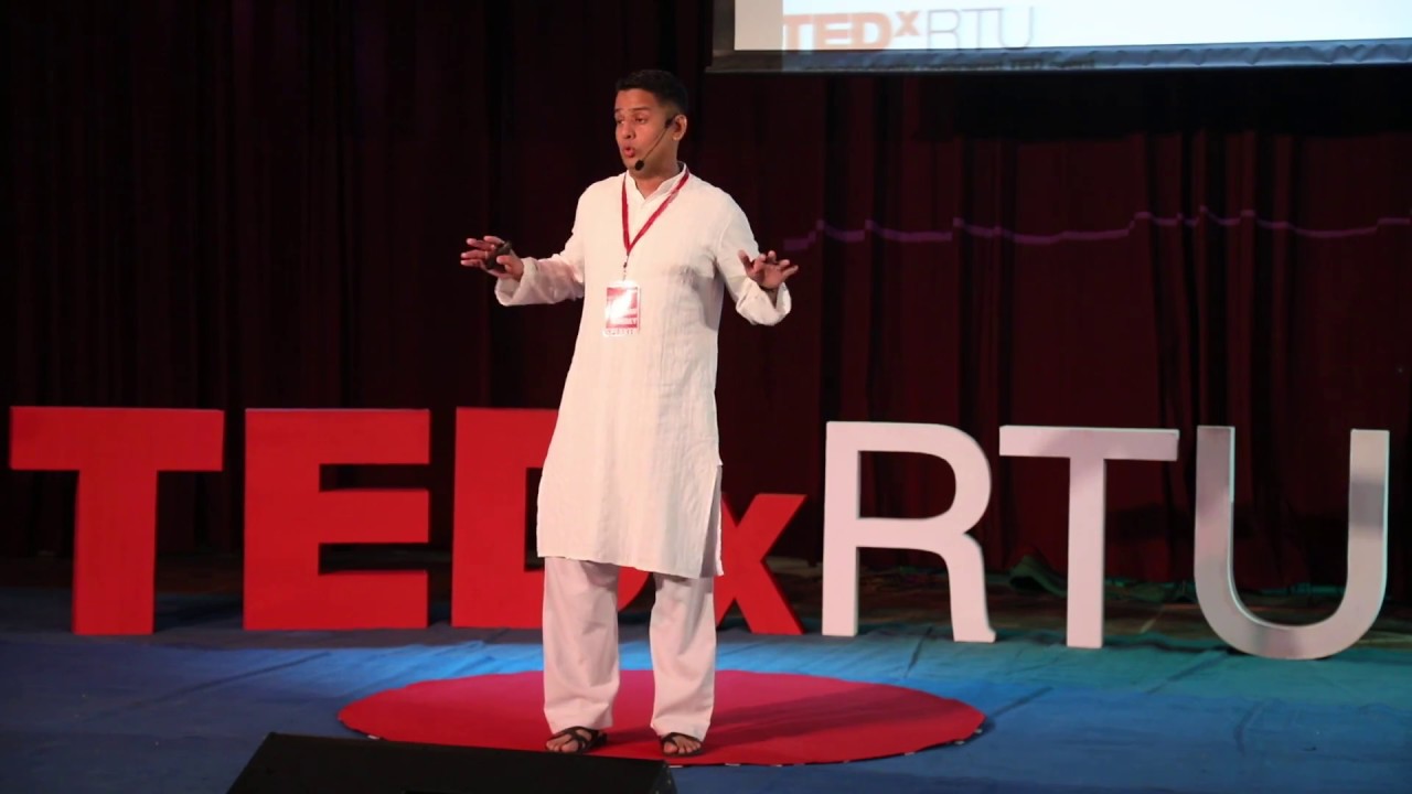 BE YOURSELF AND SAVE THE PLANET | GAURAV SHOREY | TEDxRTU