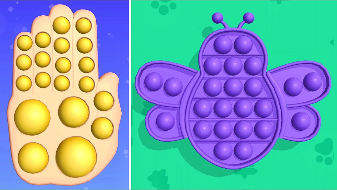 Pop Us! Very Satisfying and Relaxing ASMR Slicing Gameplay Video