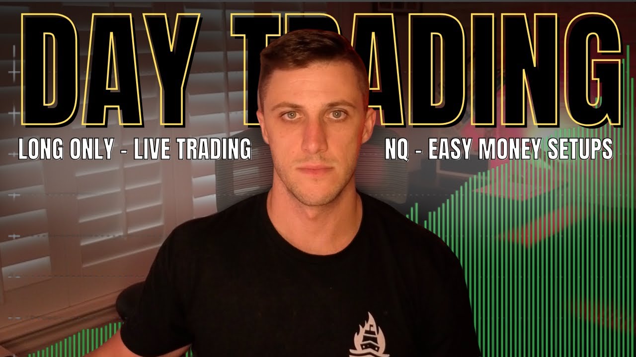 🔴 Day Trading NQ LIVE: Long-Only Easy Money Setups | Watch Every Trade