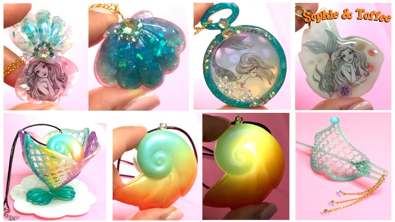 Resin Crafts- Sophie and Toffee Disney Box - Little Mermaid- DIY