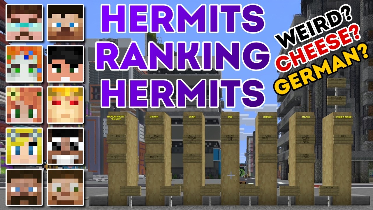 Hermits Ranking Hermits | Hermitcraft Season 10