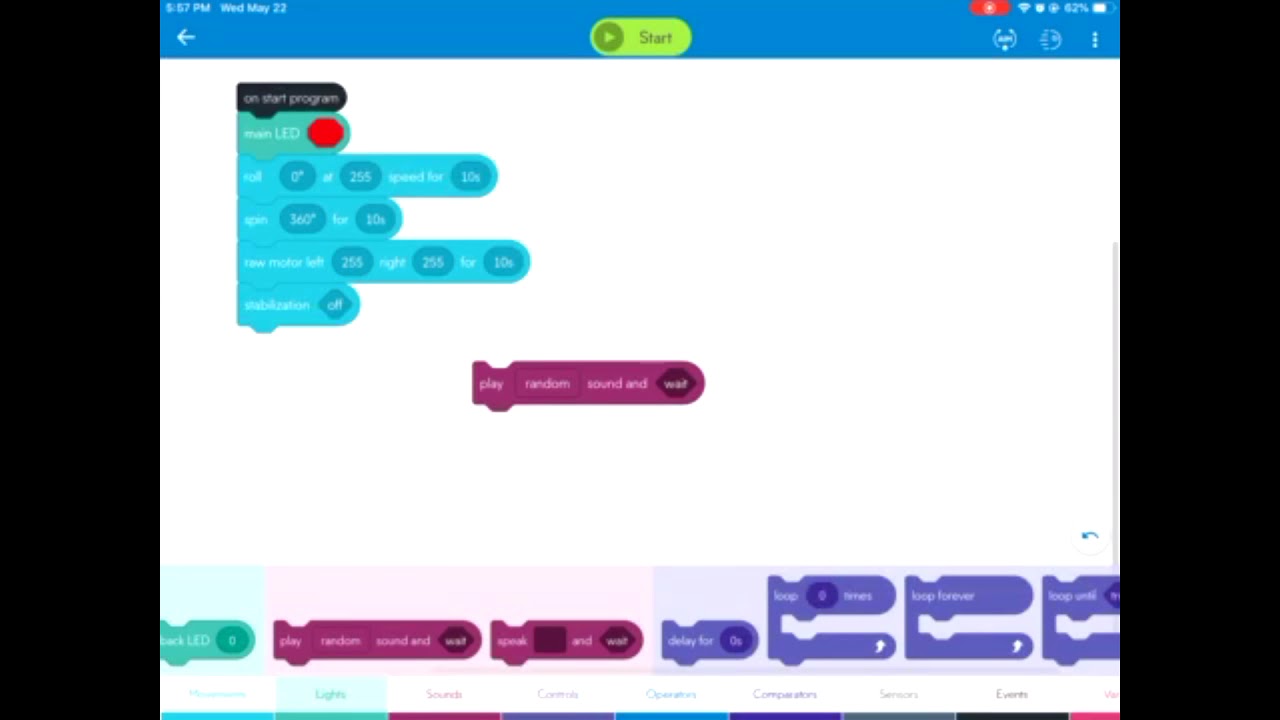 Sphero EDU Tutorial