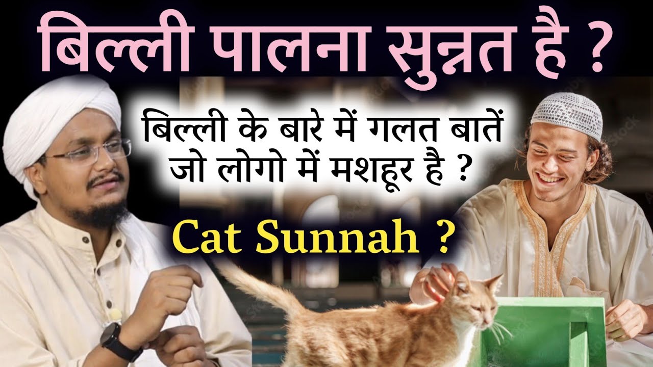 Billi Palna Sunnat hai ? | बिल्ली पालना सुन्नत है ? | A M Qasmi