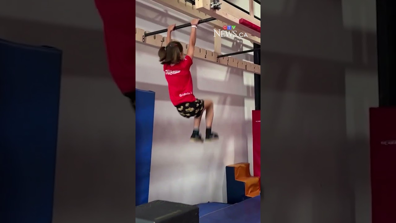 Meet Quebec's 9-year-old ninja warrior