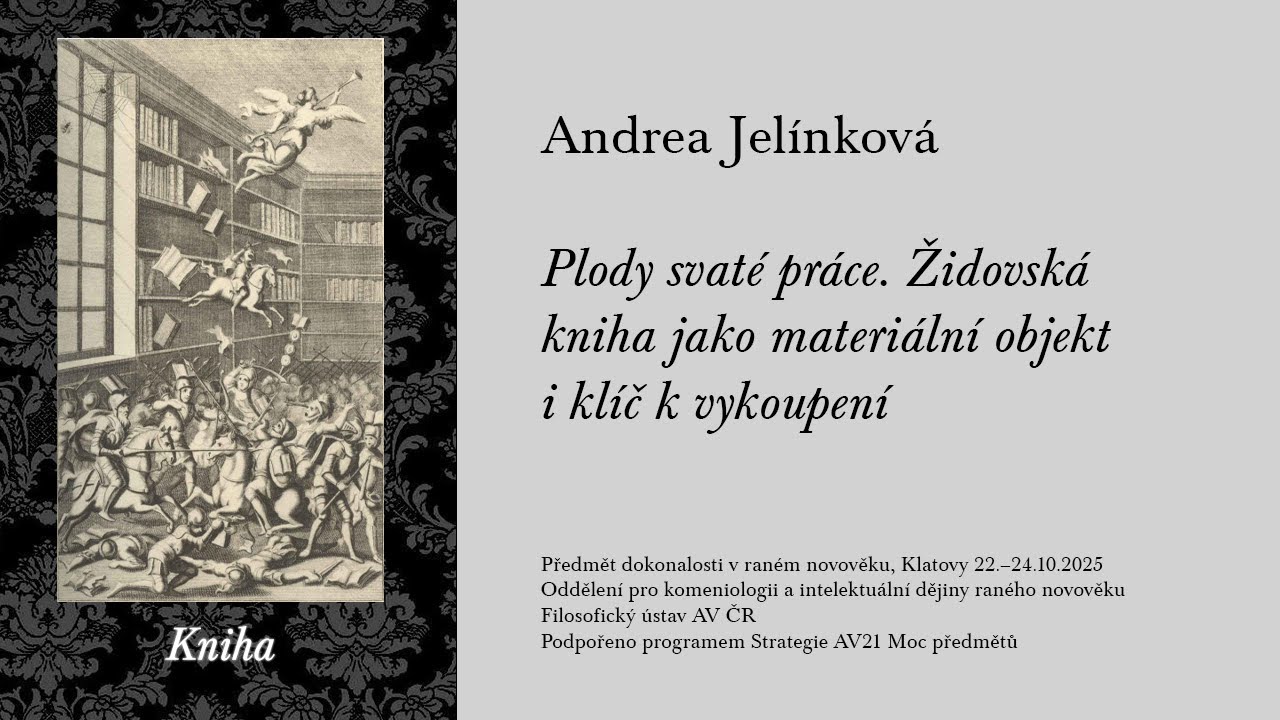 A. Jelínková. Plody svaté práce