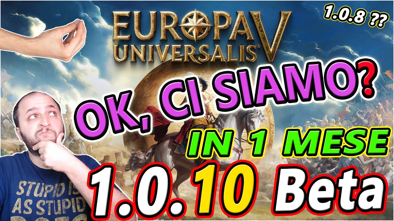 PRIMO MESE di EU5, Nuova Beta in Arrivo!  Paradox, GIOCO STRAVOLTO di Nuovo? 🤯