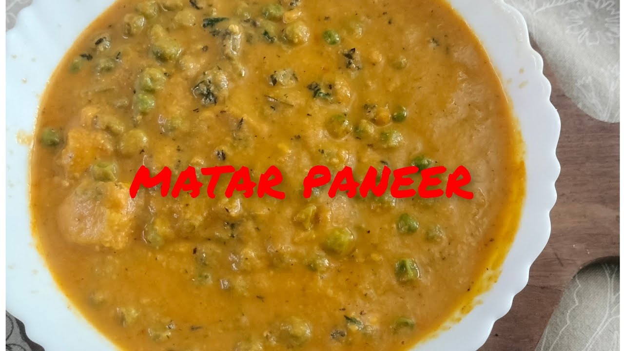Матар Панир / Рецепт Матар Панир на малаялам / Ресторанный стиль / Ручикоотту Латы