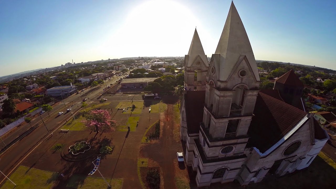 Igreja Menino Deus __ Toledo __ Drone