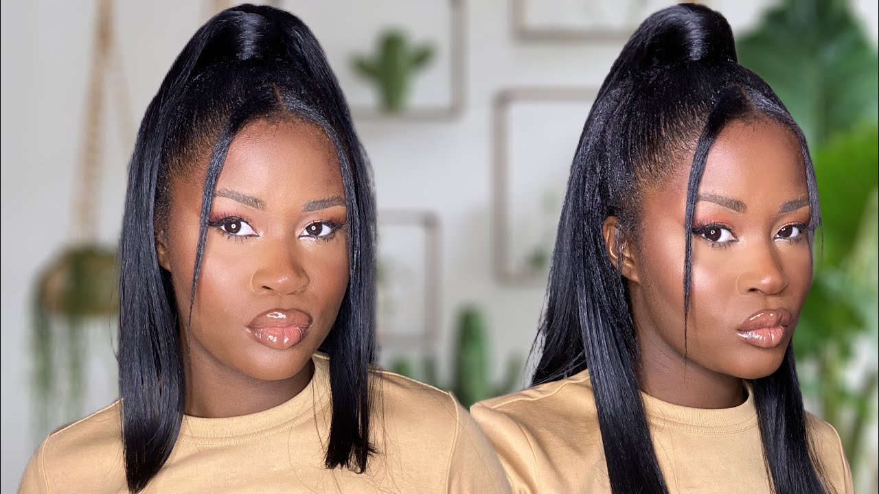 TUTO COIFFURE DEMI QUEUE DE CHEVAL | ARIANA GRANDE STYLE