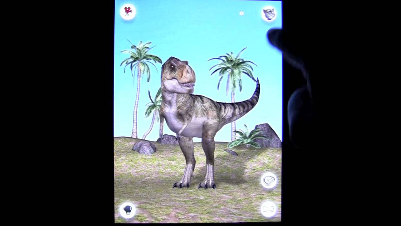 Обзор приложения Talking Rex The Dinosaur для iPad CrazyMikesapps