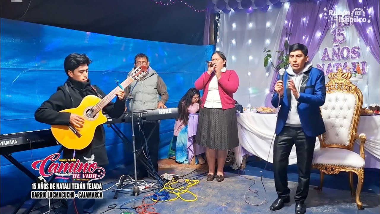 Ministerio CAMINO DE VIDA//15 años de NATALI TERAN TEJADA//Barrio Lucmacucho