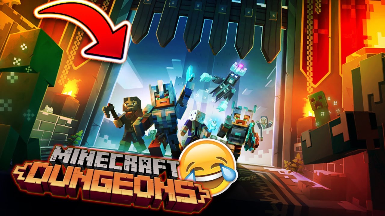 Minecraft Dungeons Funny Moments (Best Bits) (epic fails)