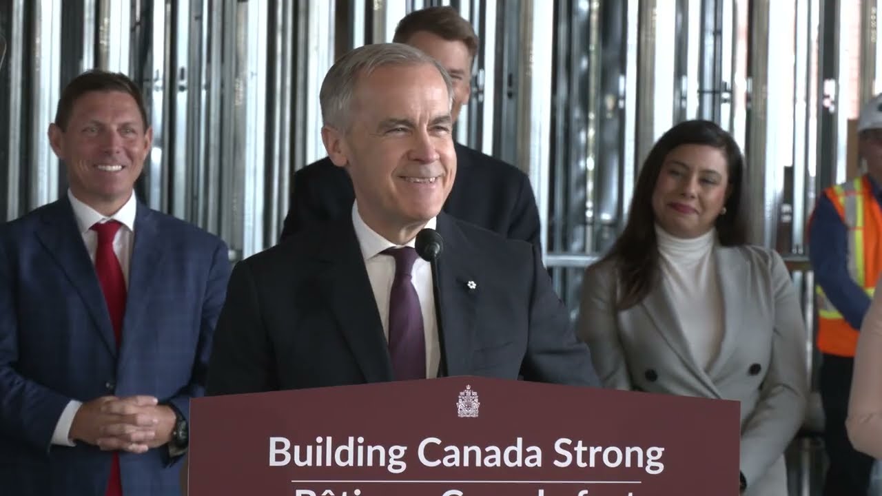 Prime Minister Carney launches the Build Communities Strong Fund