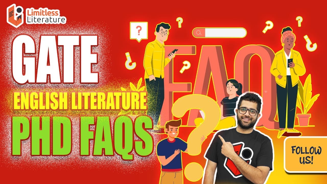 IIT PhD Admission GATE 2024 English Literature Complete Process!