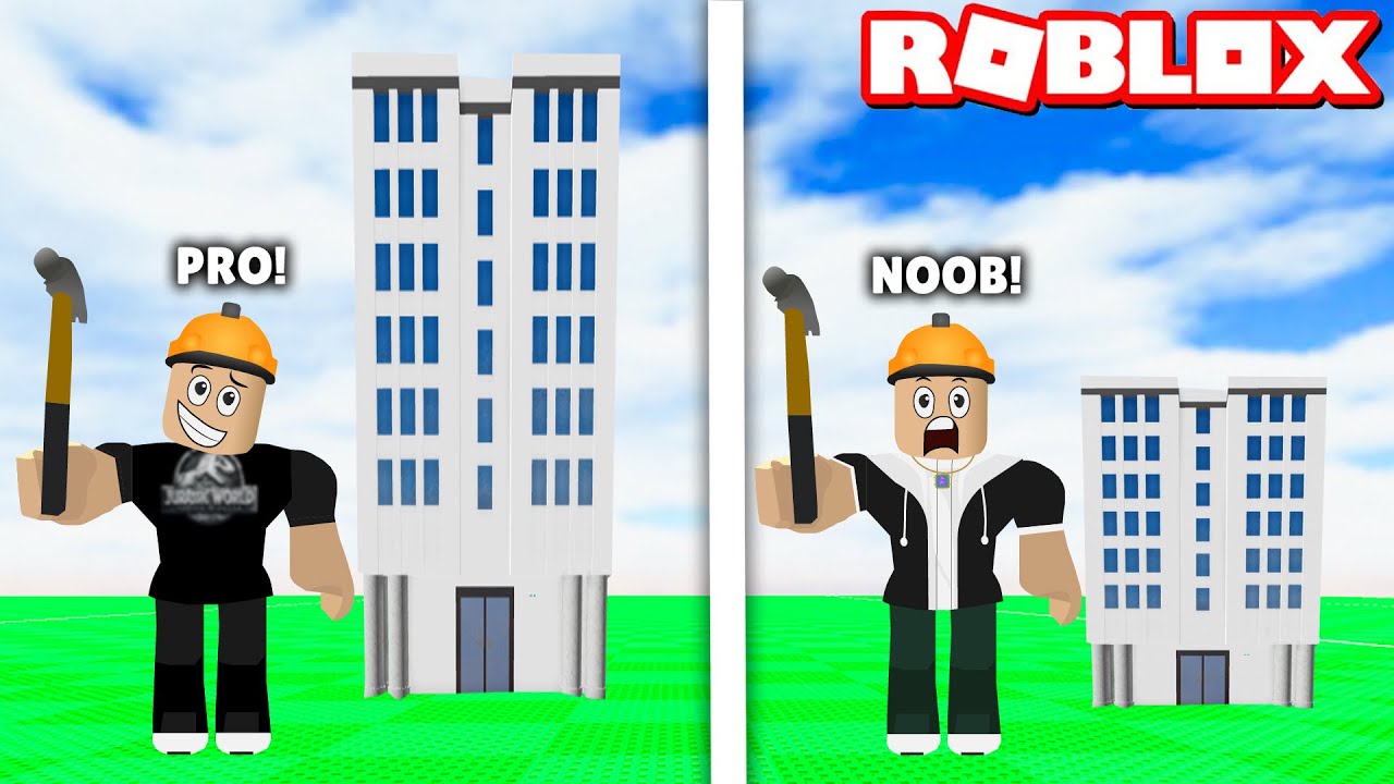 Yüksek Binalar Yap ve Herkesi Yen!! - Panda ile Roblox Building Simulator 2