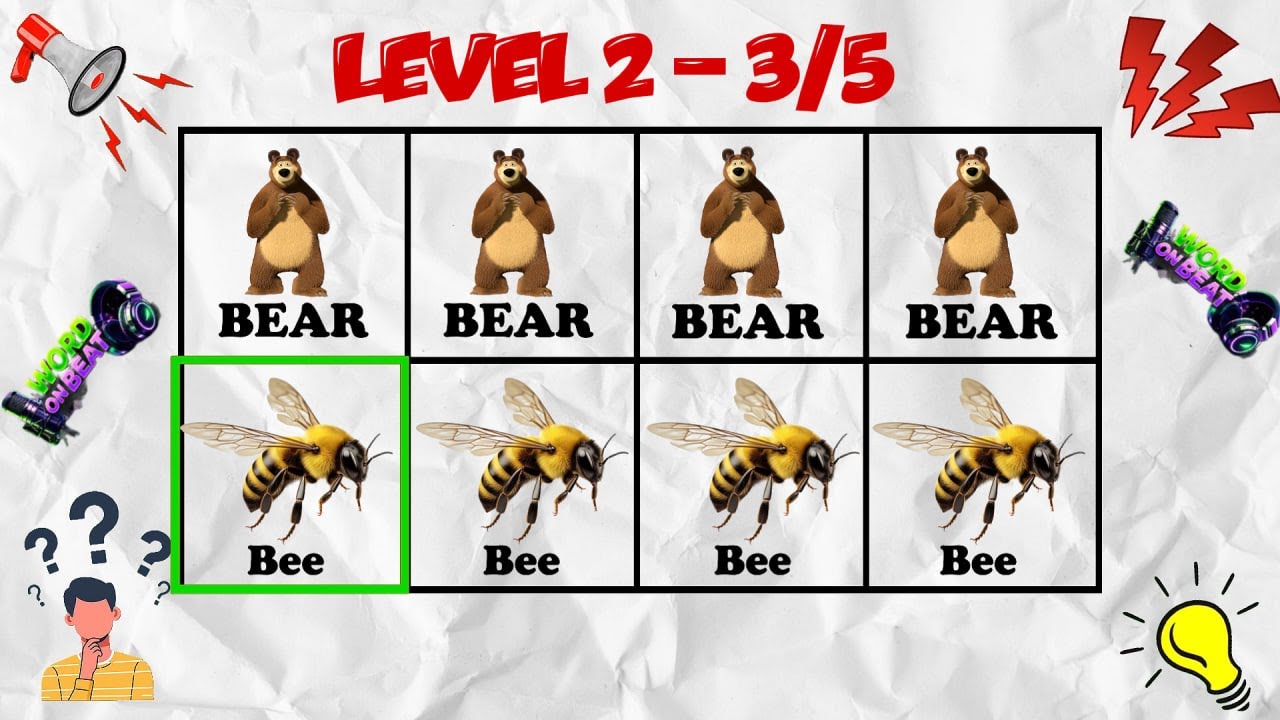 Slow to Fast Say The Word On Beat Speed Challenge 50 | SPEED EDITION | Easy Medium Hard | Fast