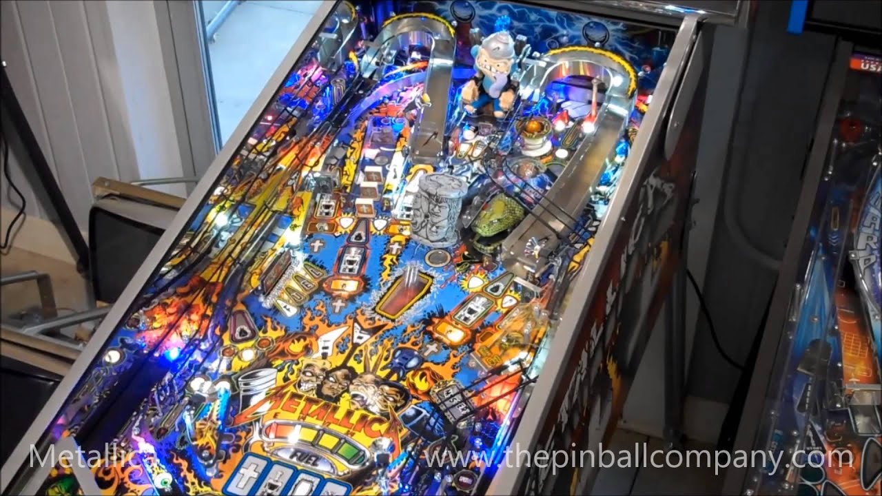 Metallica Pinball Machine - www.ThePinballCompany.com