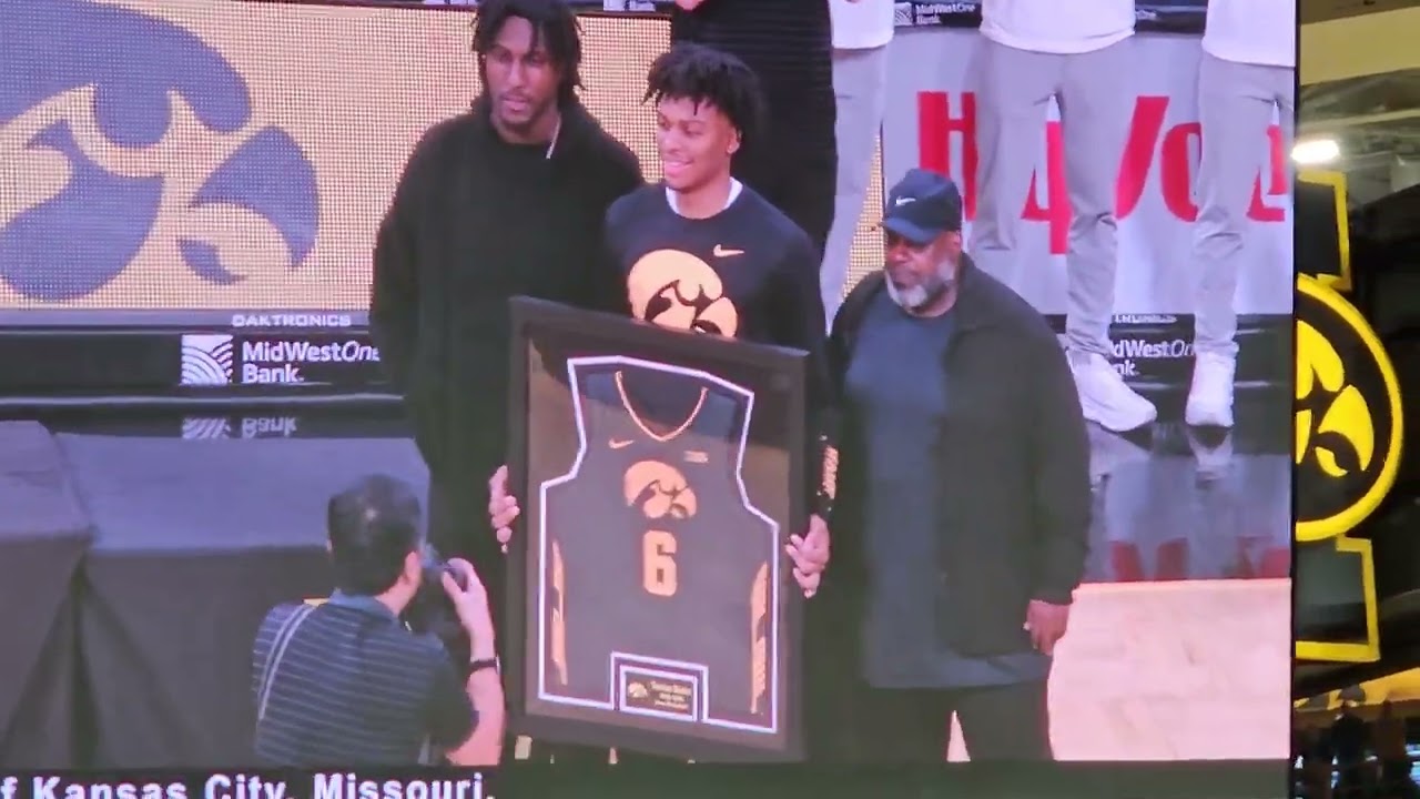 Iowa Basketball Senior Day