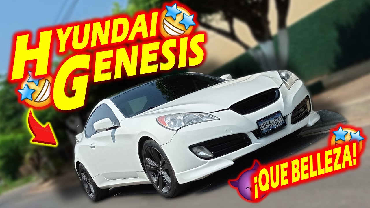 HYUNDAI GENESIS 2.0 TURBO VERSION ESTANDAR *DEPORTIVO Y TRACCION TRASERA* ¡QUE BELLEZA DE NAVESOTA!