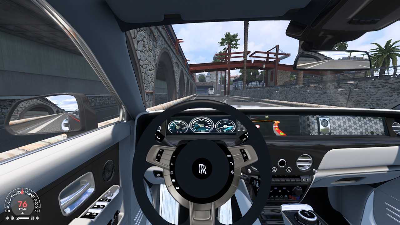 2023 Rolls Royce Phantom Euro Truck Simulator 2 Steering Wheel Gameplay