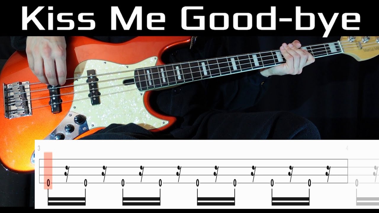Kiss Me Good-bye (Buck-Tick) - Bass Cover WITH TABS