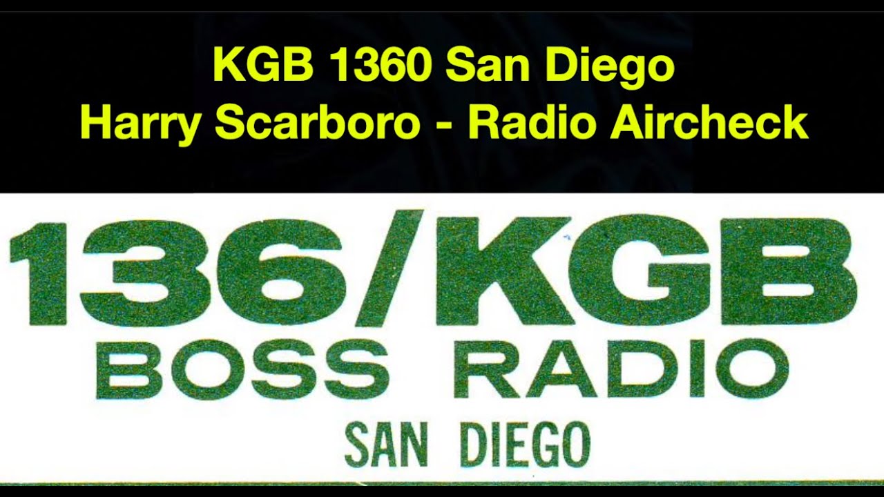 KGB 1360 San Diego - Harry Scarboro - August 14 1970 - Radio Aircheck