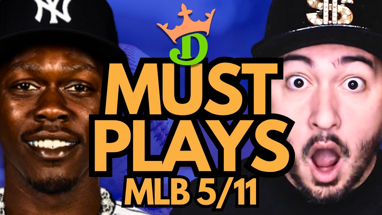 MLB DFS Monday 5/11 (DraftKings MLB MUST PLAYS) | MLB DFS Picks + Bets