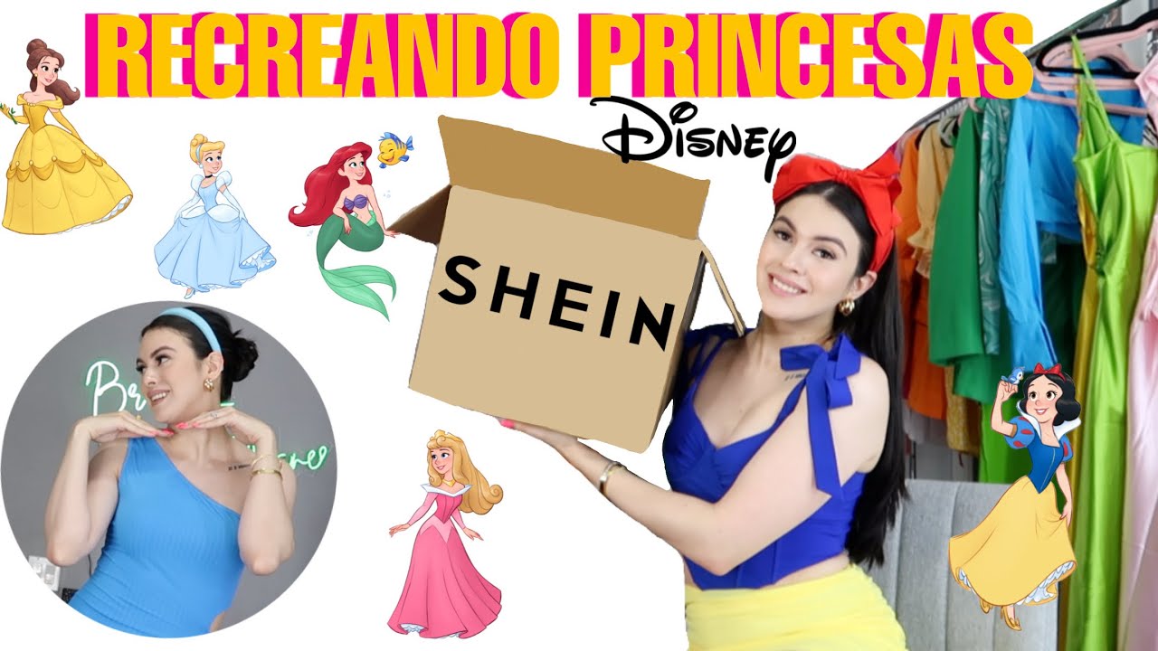 RECREANDO OUTFITS DE SHEIN X PRINCESAS DE DISNEY 👸🏻 ⎪ME PRUEBO TODO