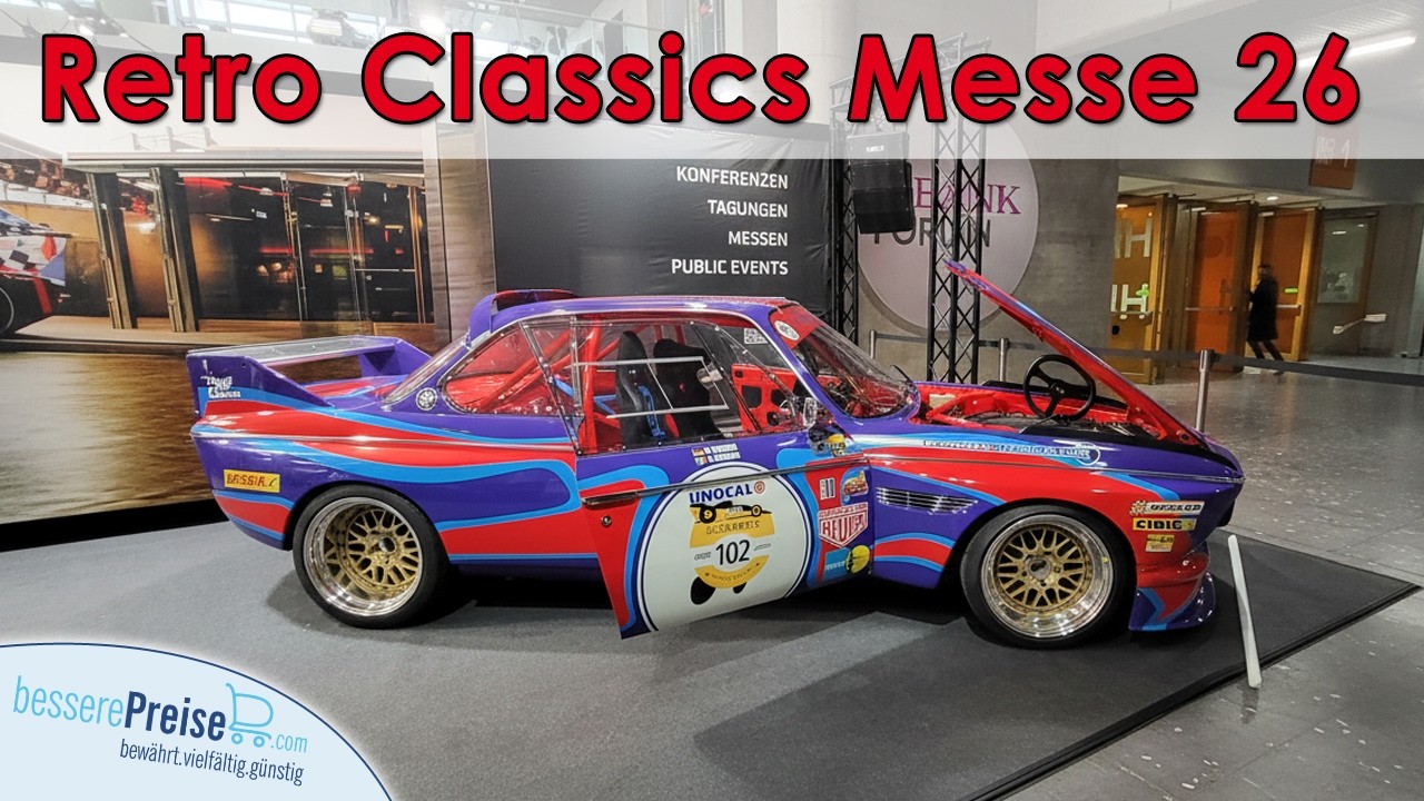 Highlights der Retro Classics Messe 2026 in Stuttgart | Slideshow