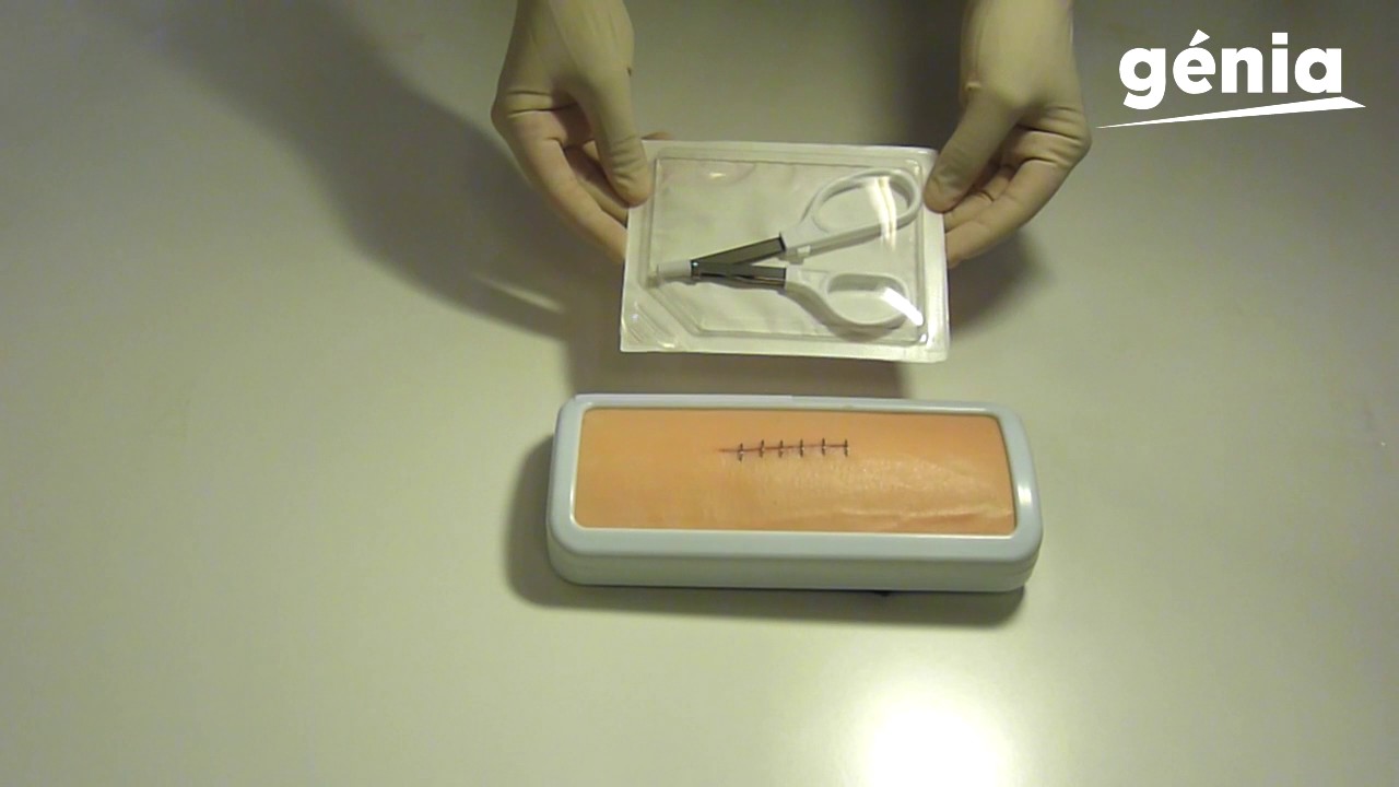 Presenting the Stapvet sterile disposable skin stapler