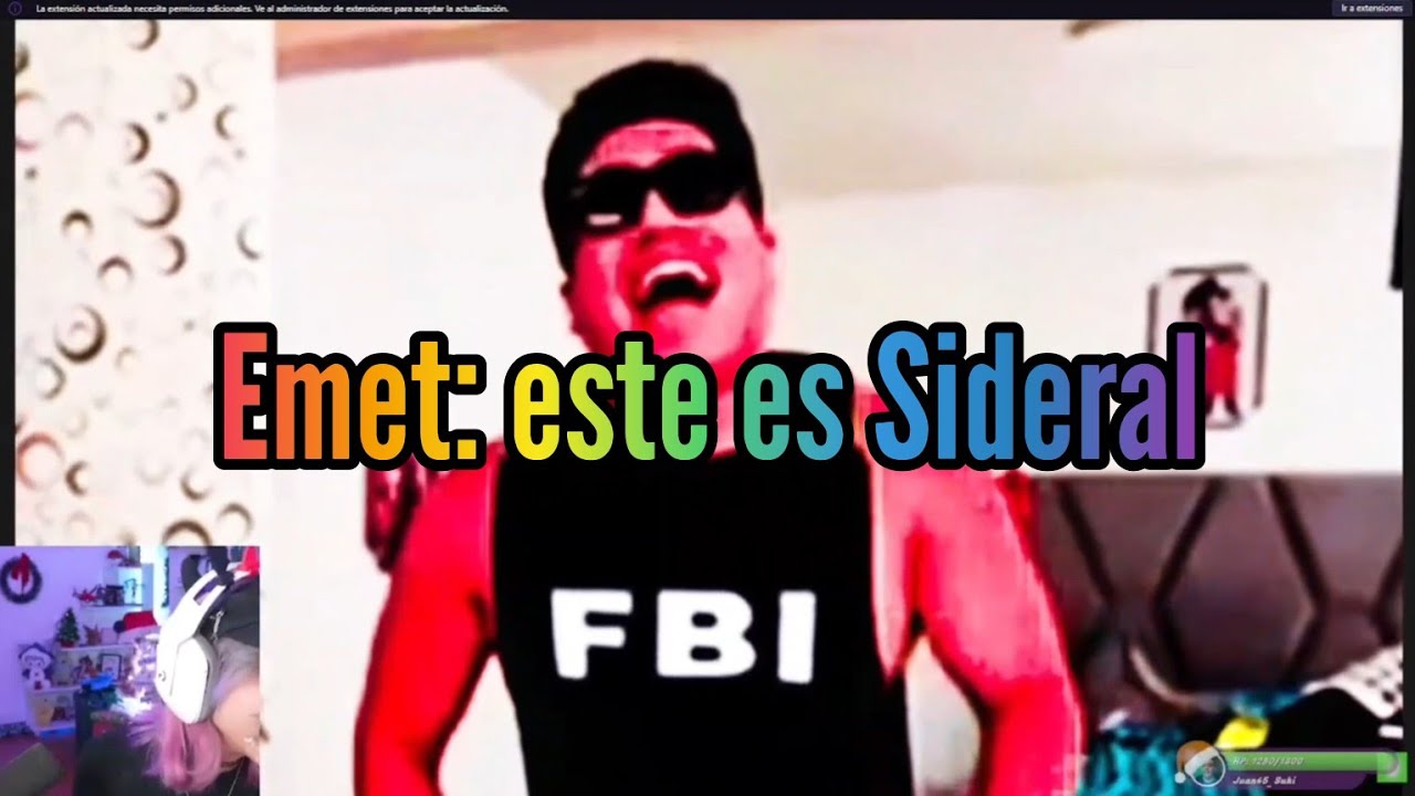Emetsuki reacciona a Sideral 