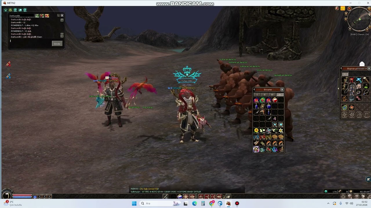 Ruby Charon CASHPOWER DarkLord01 +9 YILAN ZIRHI KAHRAMAN ATIMI