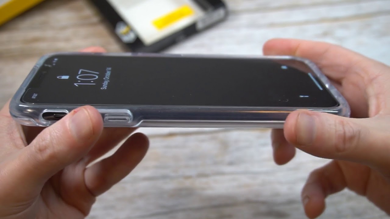 Чехол OtterBox SYMMETRY CLEAR SERIES для iPhone Xs Max: распаковка и обзор