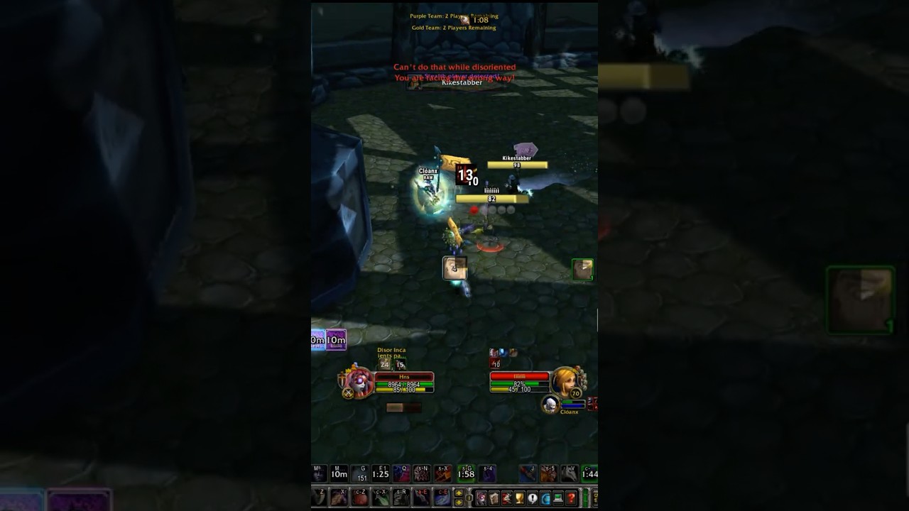 when u face double human rogues #arena #2v2 #tbc #wow #pvp #worldofwarcraft #classicwow #dog #priest
