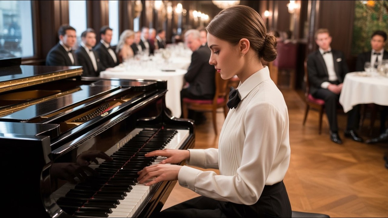 Waitress Approaches the Piano — What Happens Next Leaves the Chosen Elite ✅