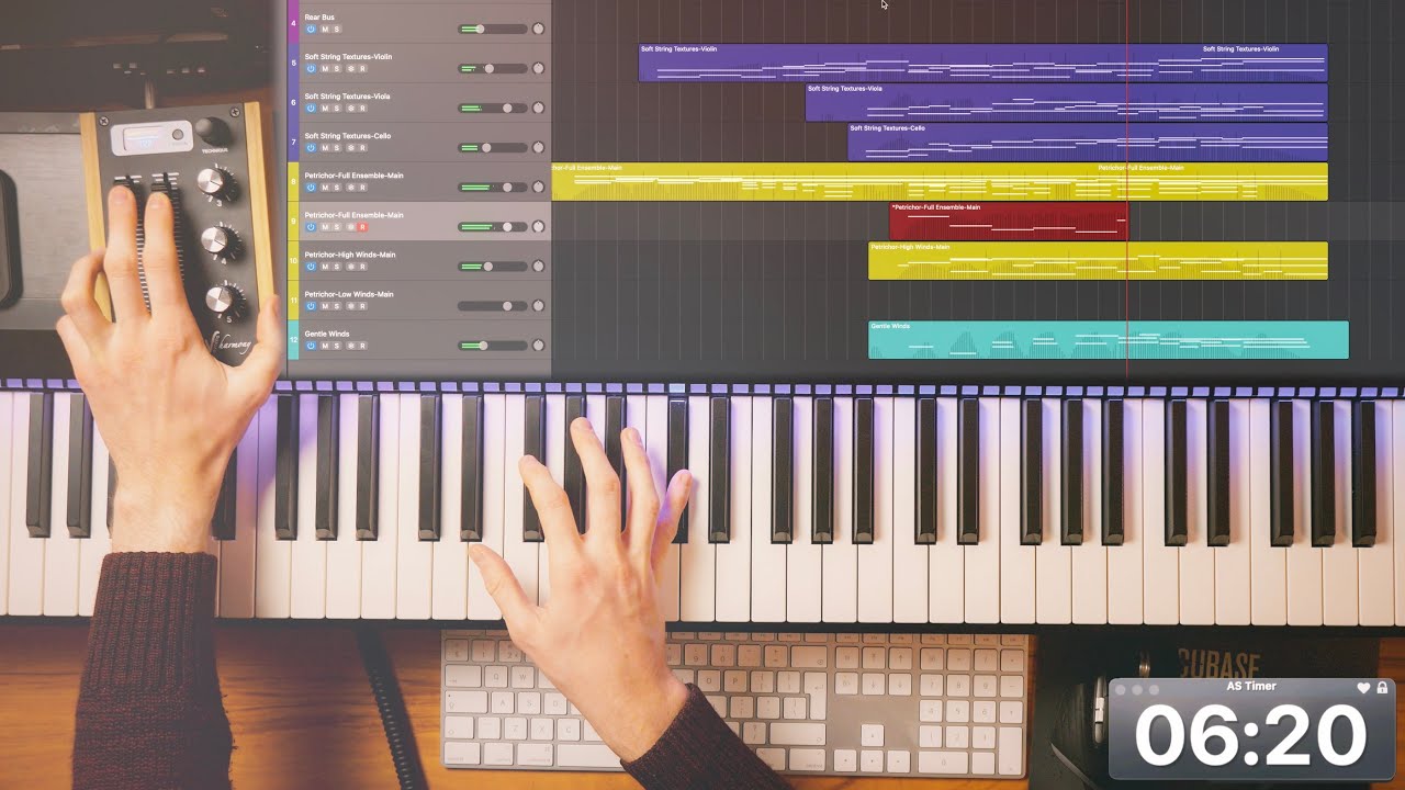 Написание музыки к фильму за 20 минут (при участии Petrichor и Soft String Textures)