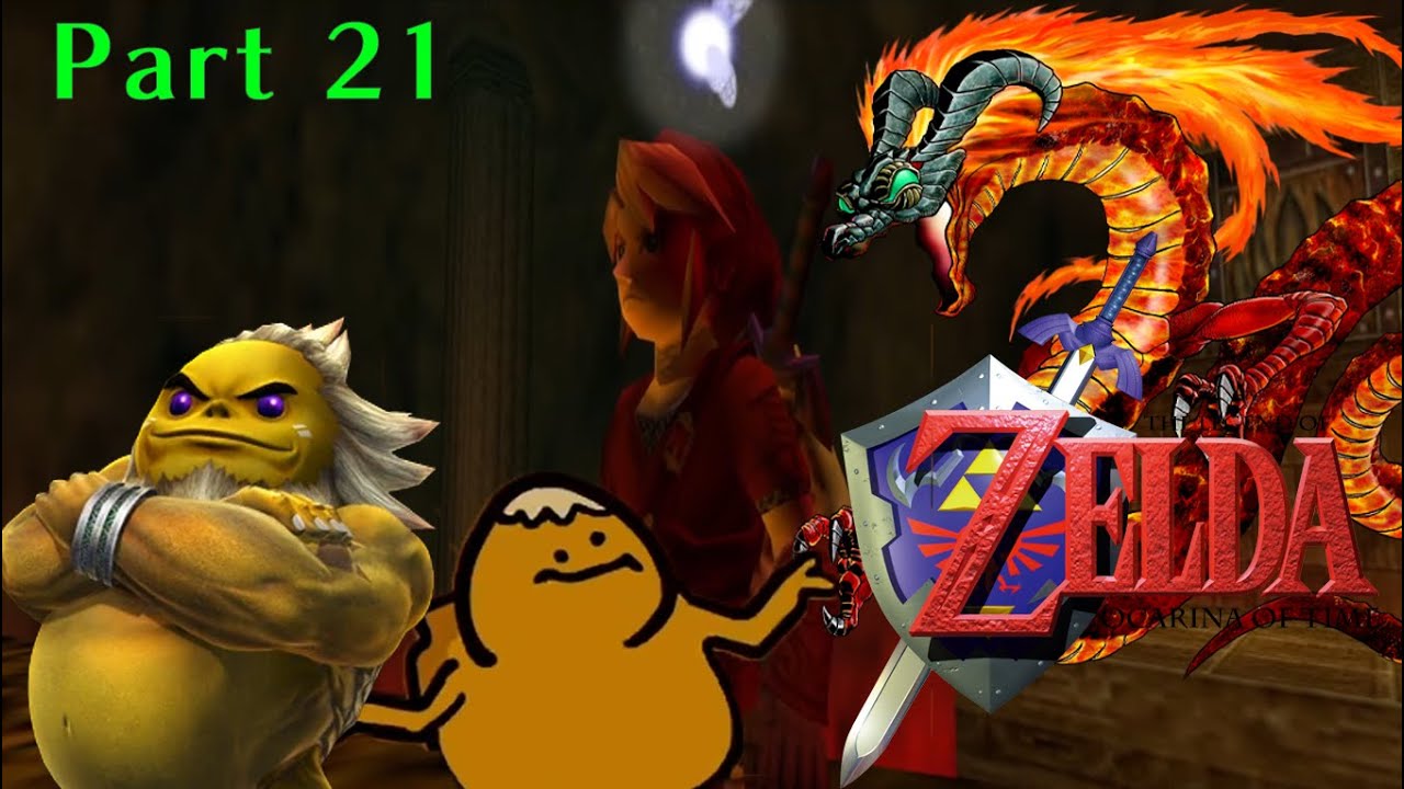 Lets Play Zelda Ocarina of Time Part 21 Im Schlund des Goronenfressers!