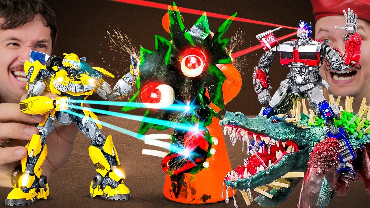 DIY LEVEL 999! ⚠️ Transformers Vs Zoochosis Mutant - This DIY Transformation Went TOO FAR 😱