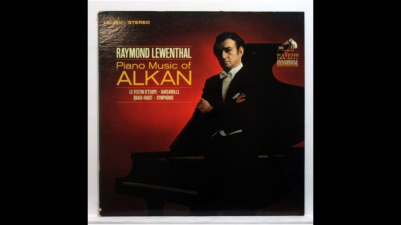 Raymond Lewenthal plays Alkan -- Symphony For Solo Piano